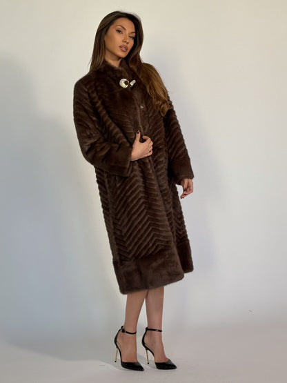 Палто от косъм Verona