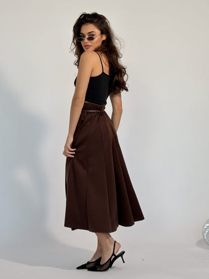 Миди пола с колан Amala