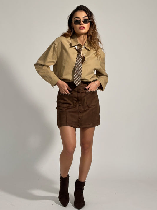 Велурена пола Pokahontas