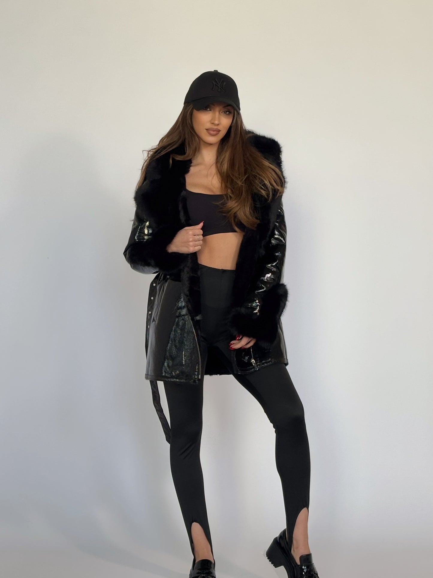 Яке Leila от лак с пух