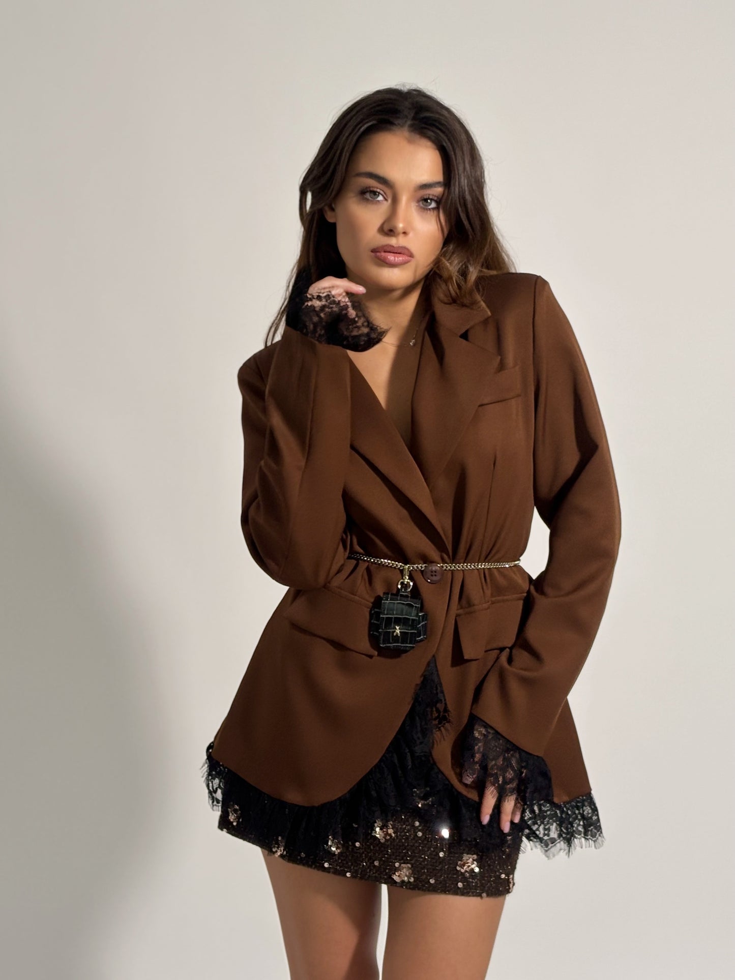 Блейзър Belissima с дантела