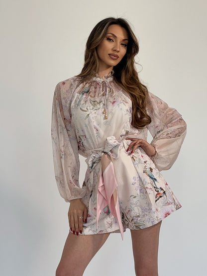 Комплект Milona от сатенирана материя