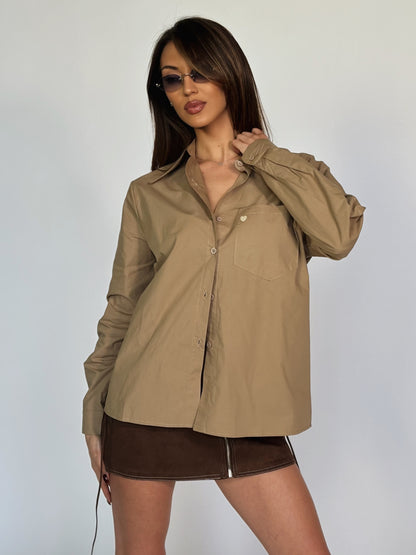 Оувърсайз риза Heart със сърце