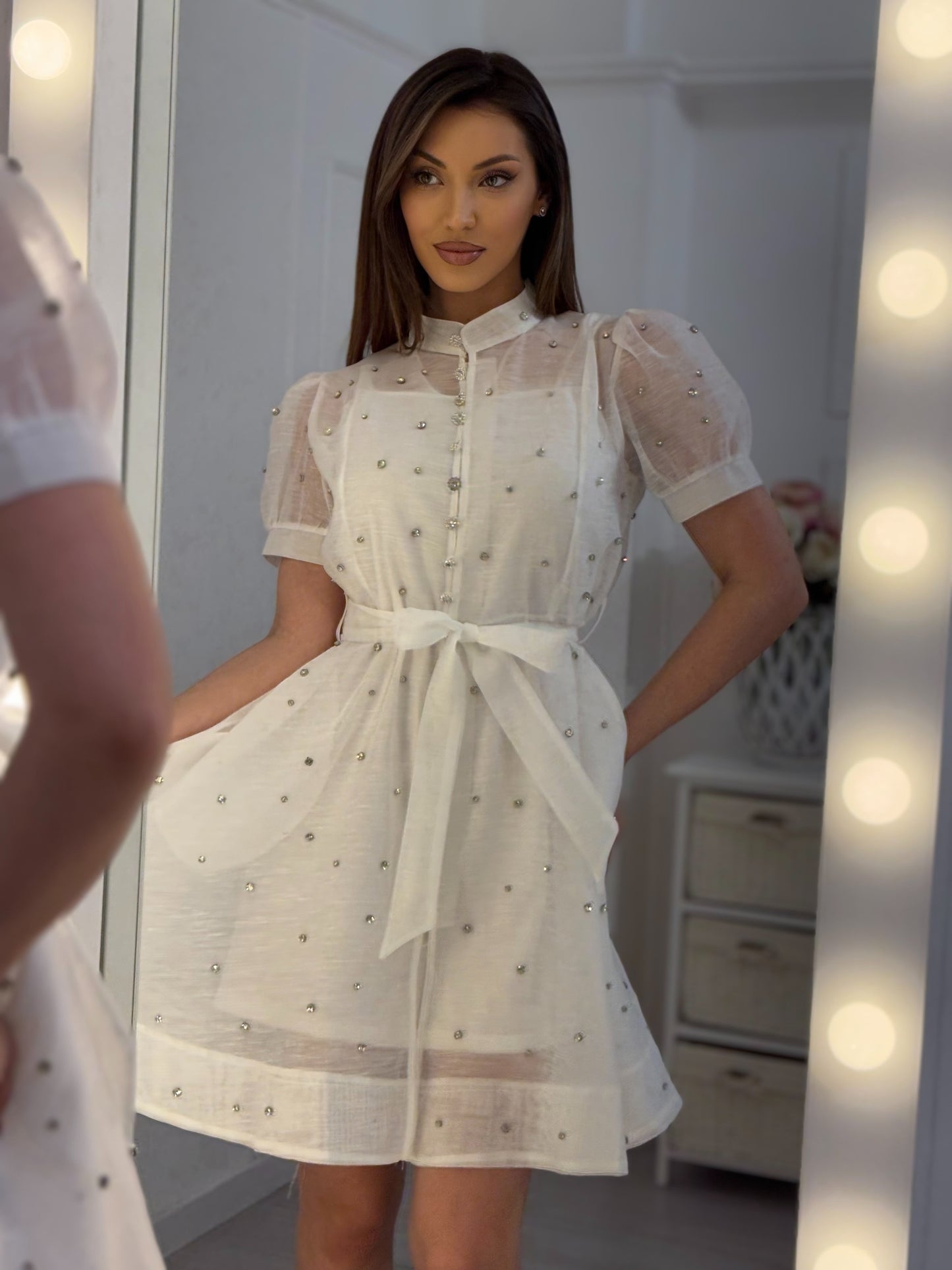 Рокля Diamond с камъни