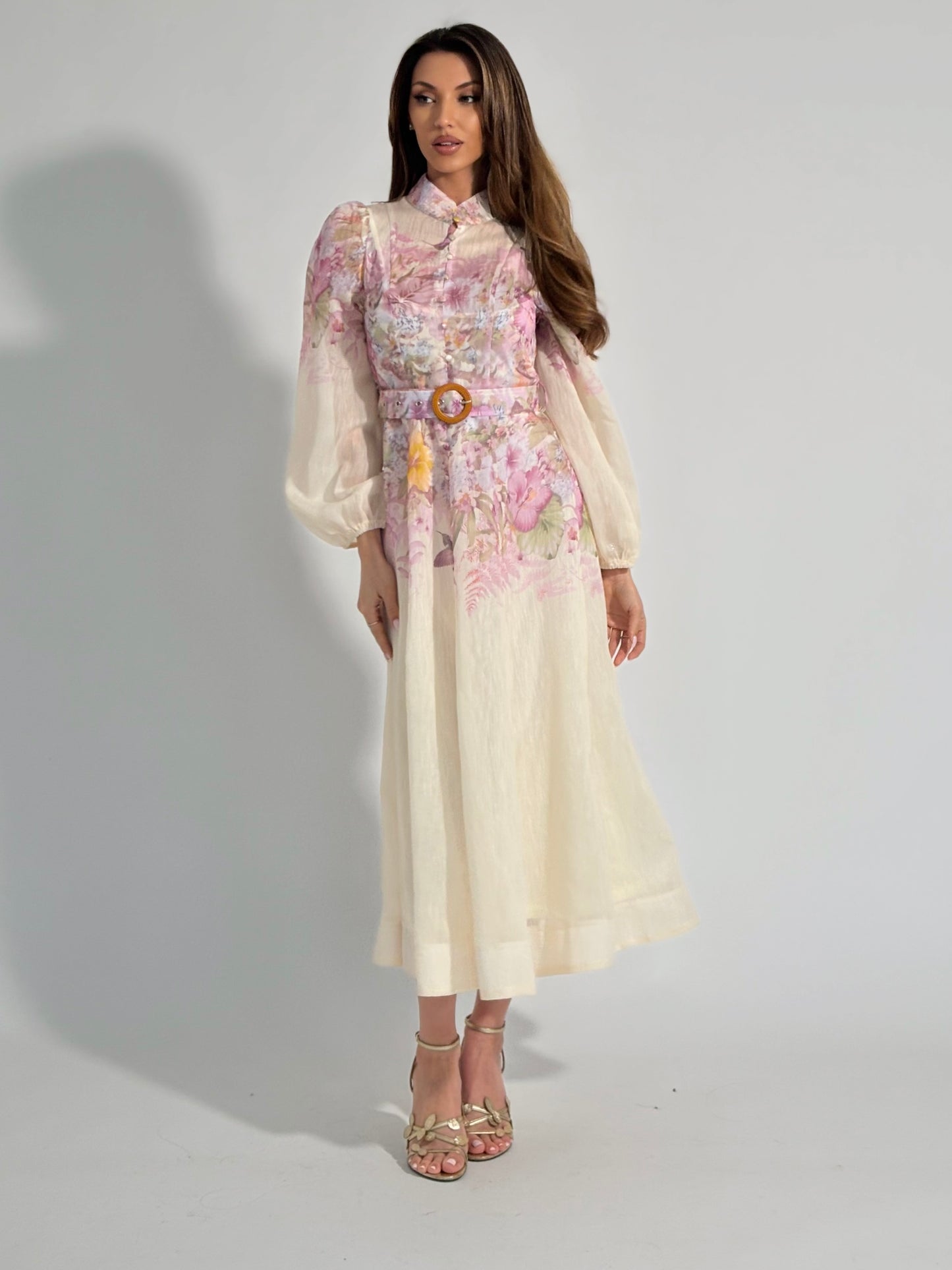 Рокля Rosie с флорални мотиви