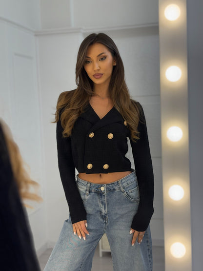 Fency cardigan with ornaments