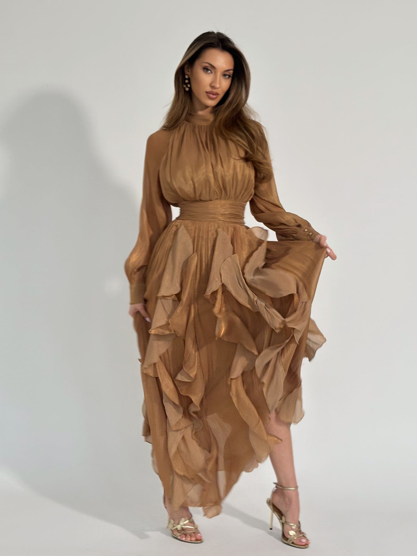 Сатенена рокля Venity