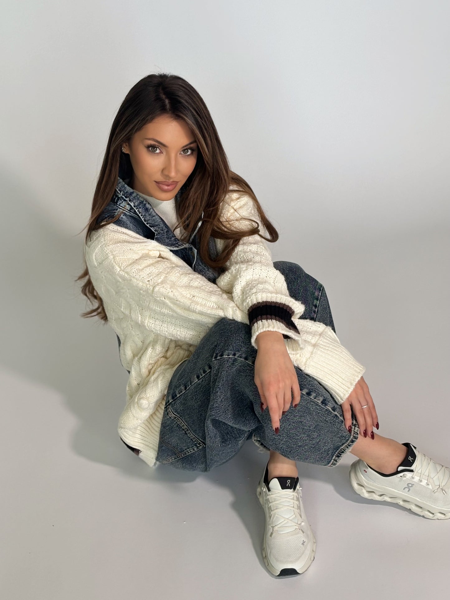 Жилетка с дънкови елементи Verina