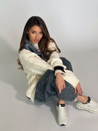 Жилетка с дънкови елементи Verina