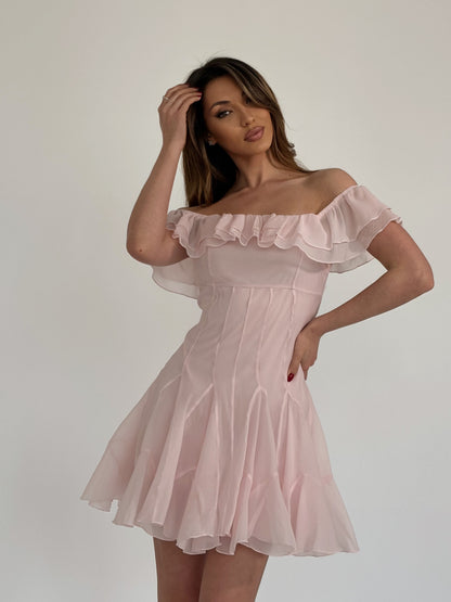 Dominica organza dress