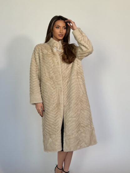 Палто от косъм Verona