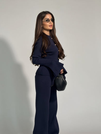 Комплект Valla от плътно рипсено плетиво