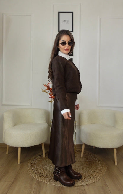 Сатенена пола Mocca