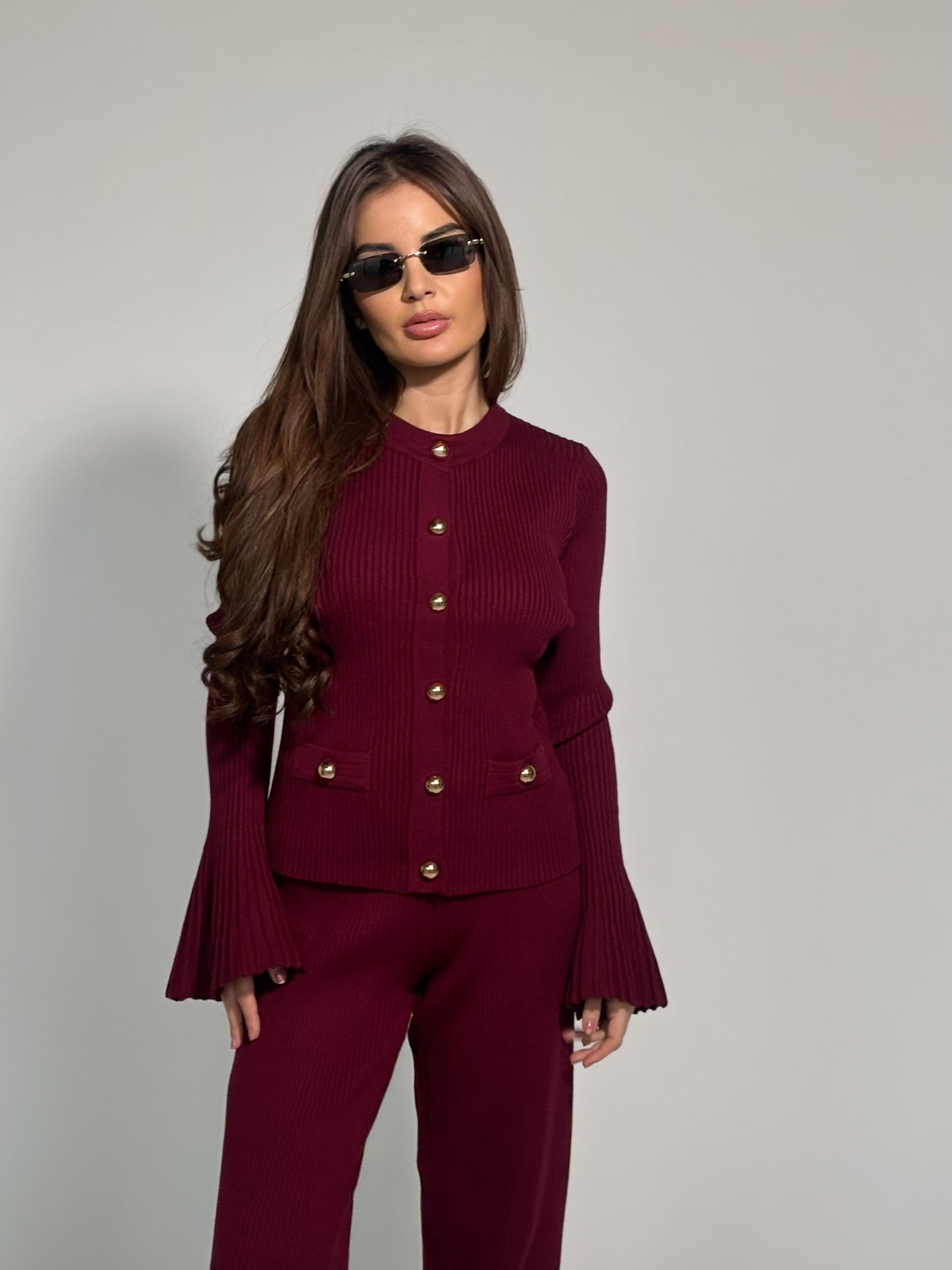 Комплект Valla от плътно рипсено плетиво