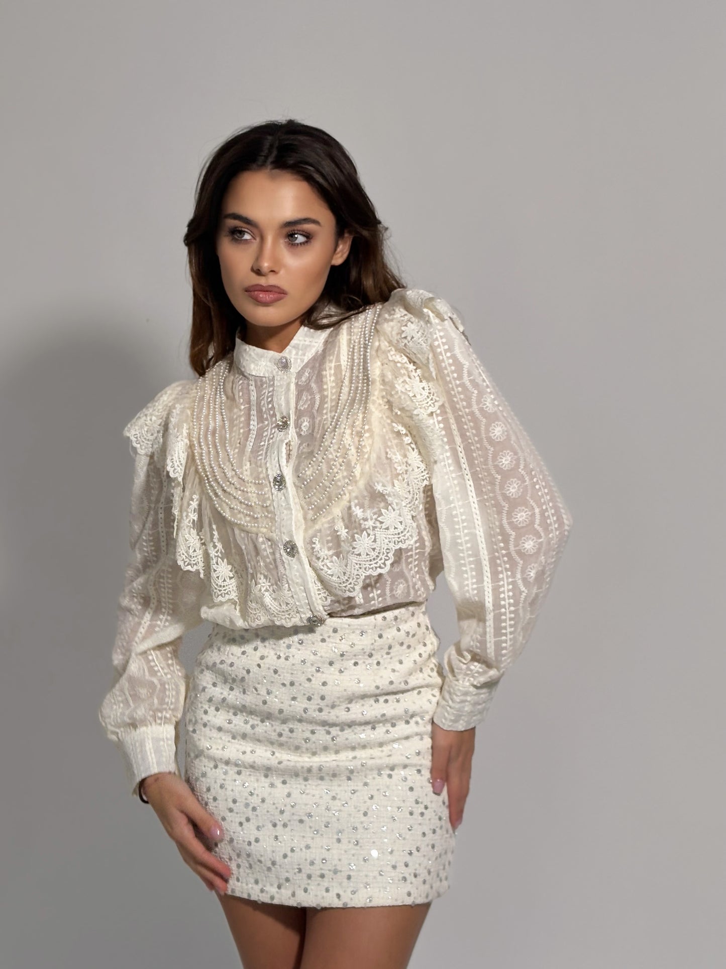 Дантелена риза Lola