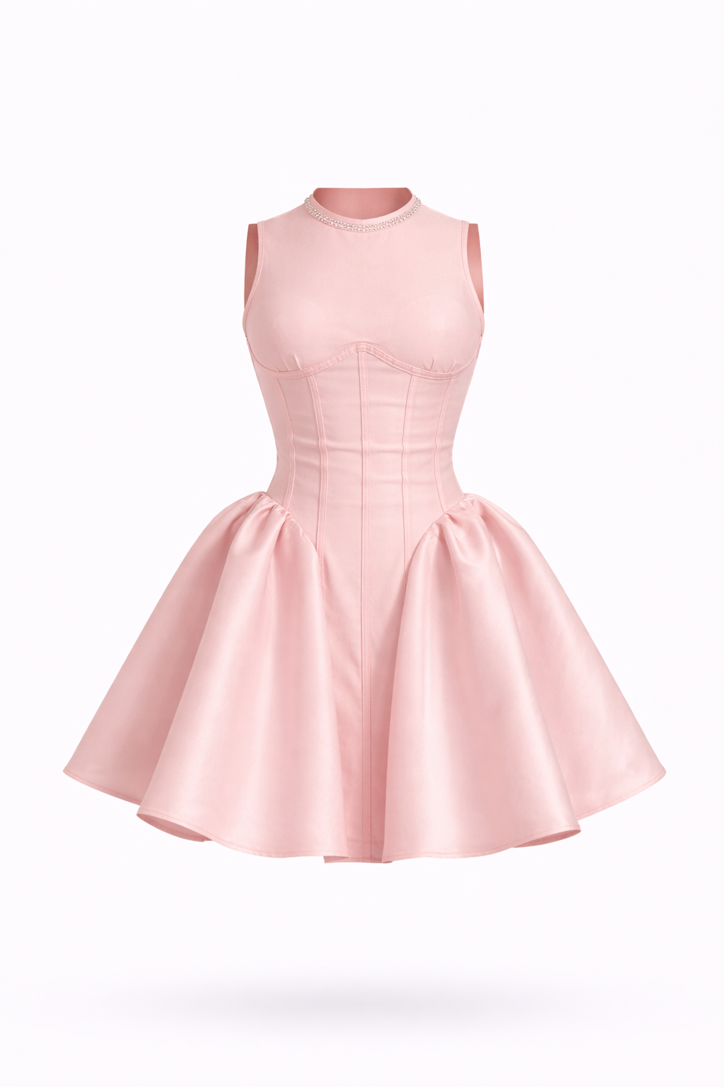 Lolla dress with satin