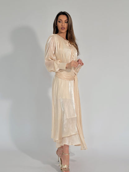 Сатенена рокля Carmella