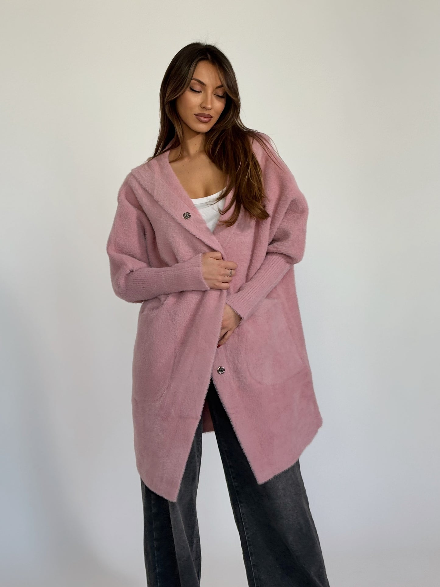 Палто тип жилетка Rose