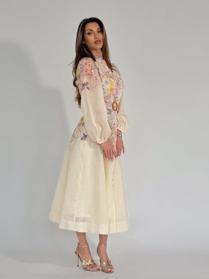 Рокля Rosie с флорални мотиви