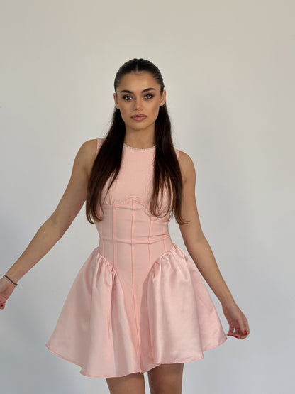 Рокля Lolla със сатен