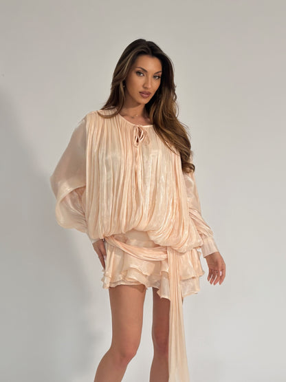 Сатенена рокля Jolie