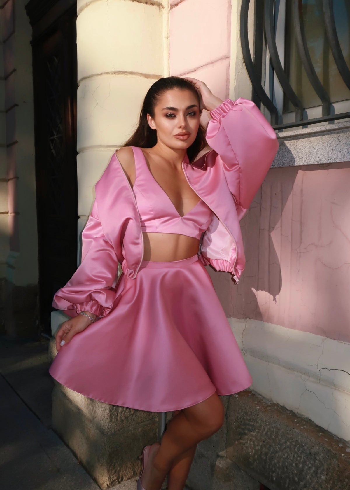 Сатенена пола ODETTE