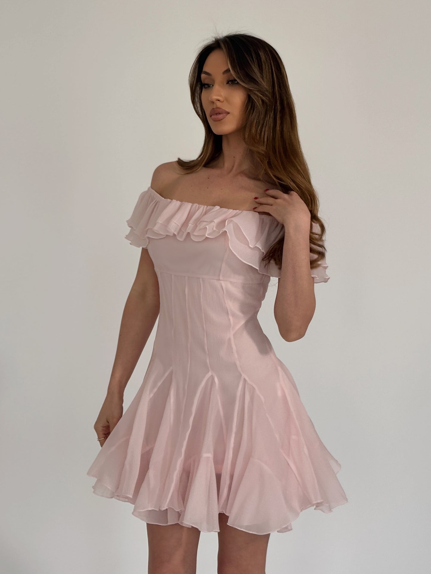 Dominica organza dress