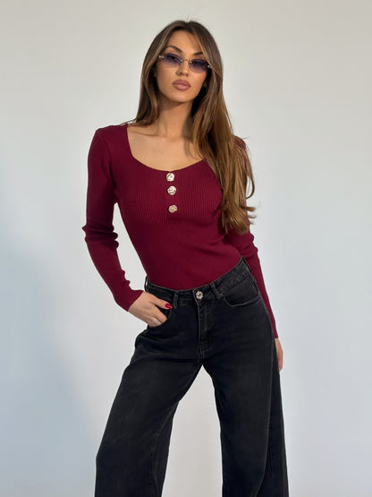 Боди Ria от плътна материя