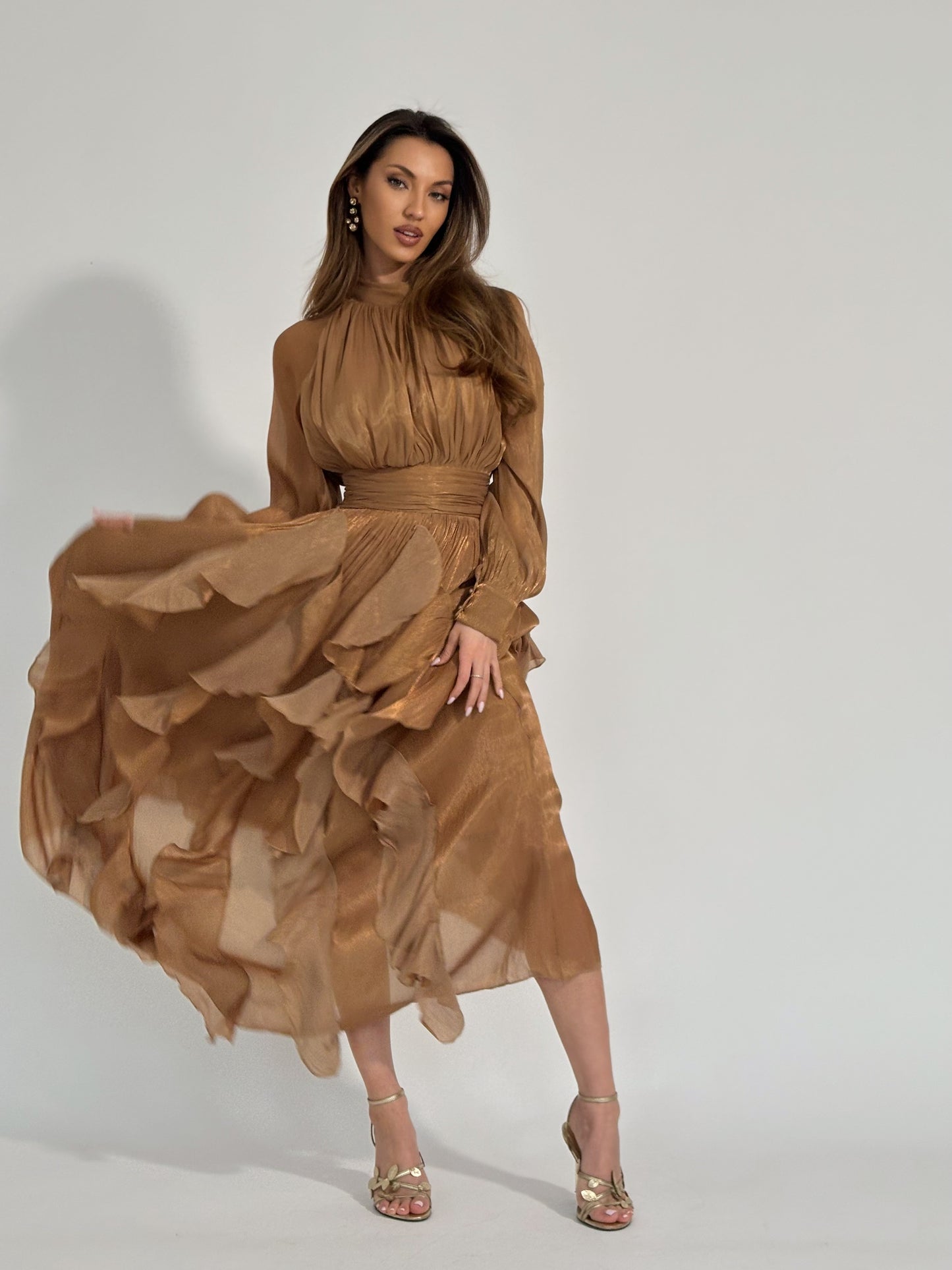 Сатенена рокля Venity