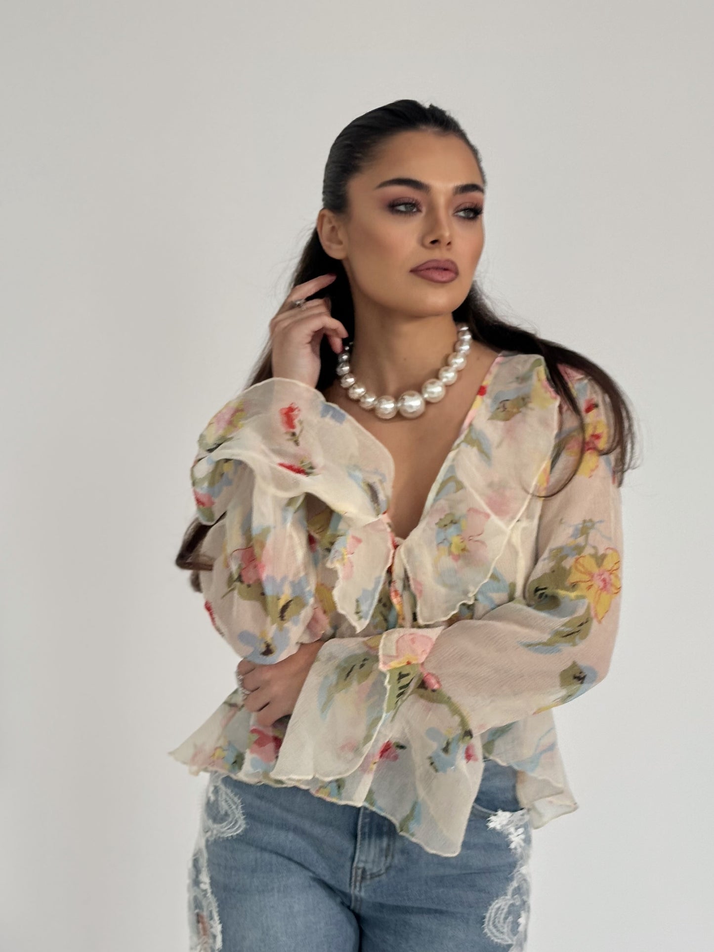 Блуза Mia с цвета