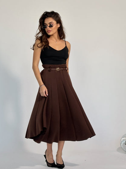 Миди пола с колан Amala