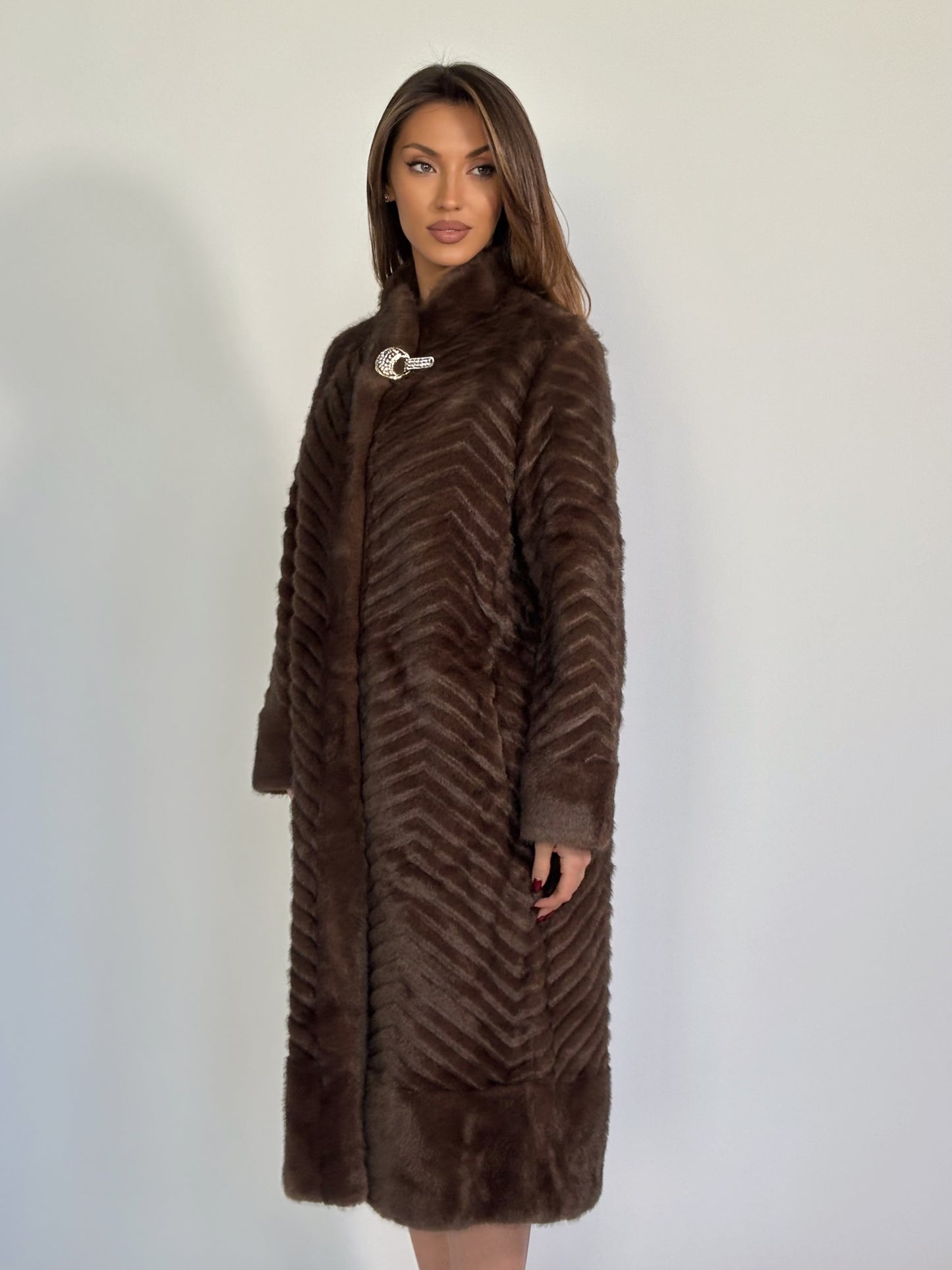 Палто от косъм Verona