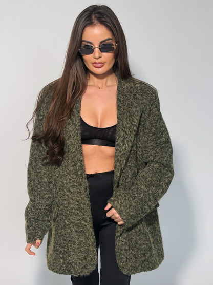 Блейзър Cocona от плътна материя