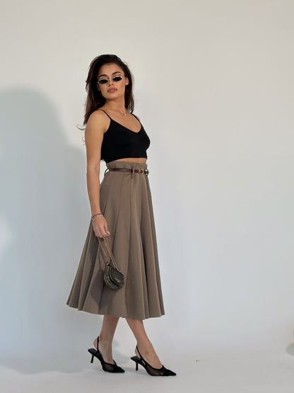 Миди пола с колан Amala