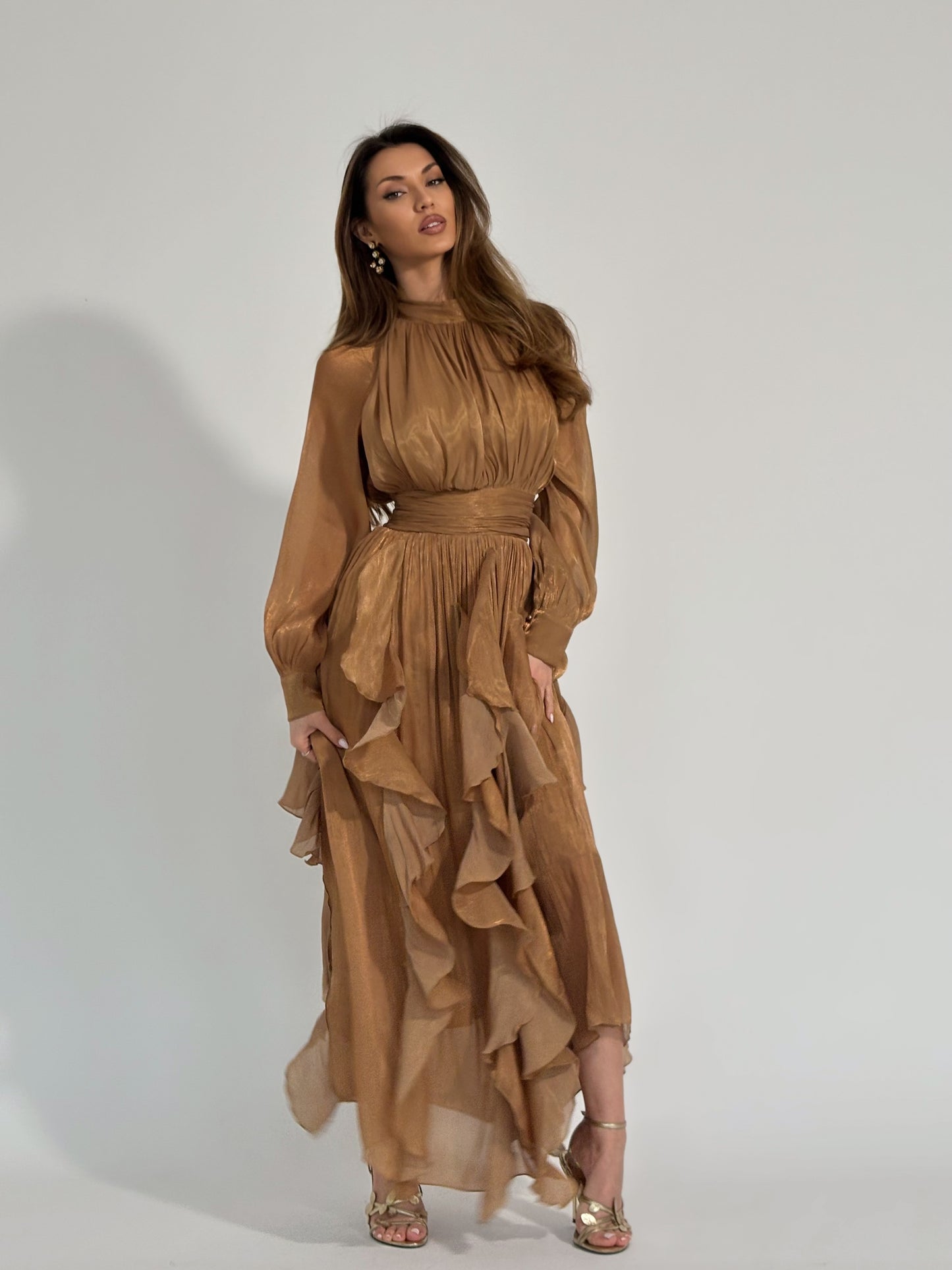 Сатенена рокля Venity