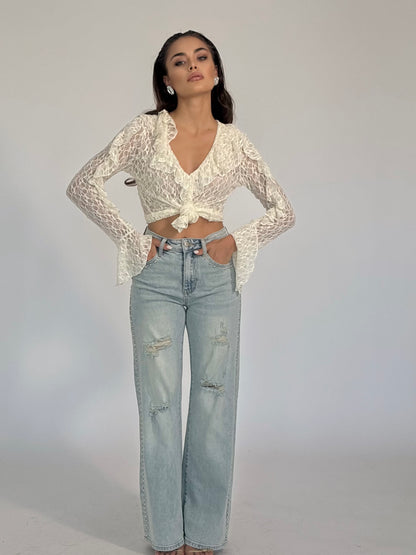Дънки Fora с капси