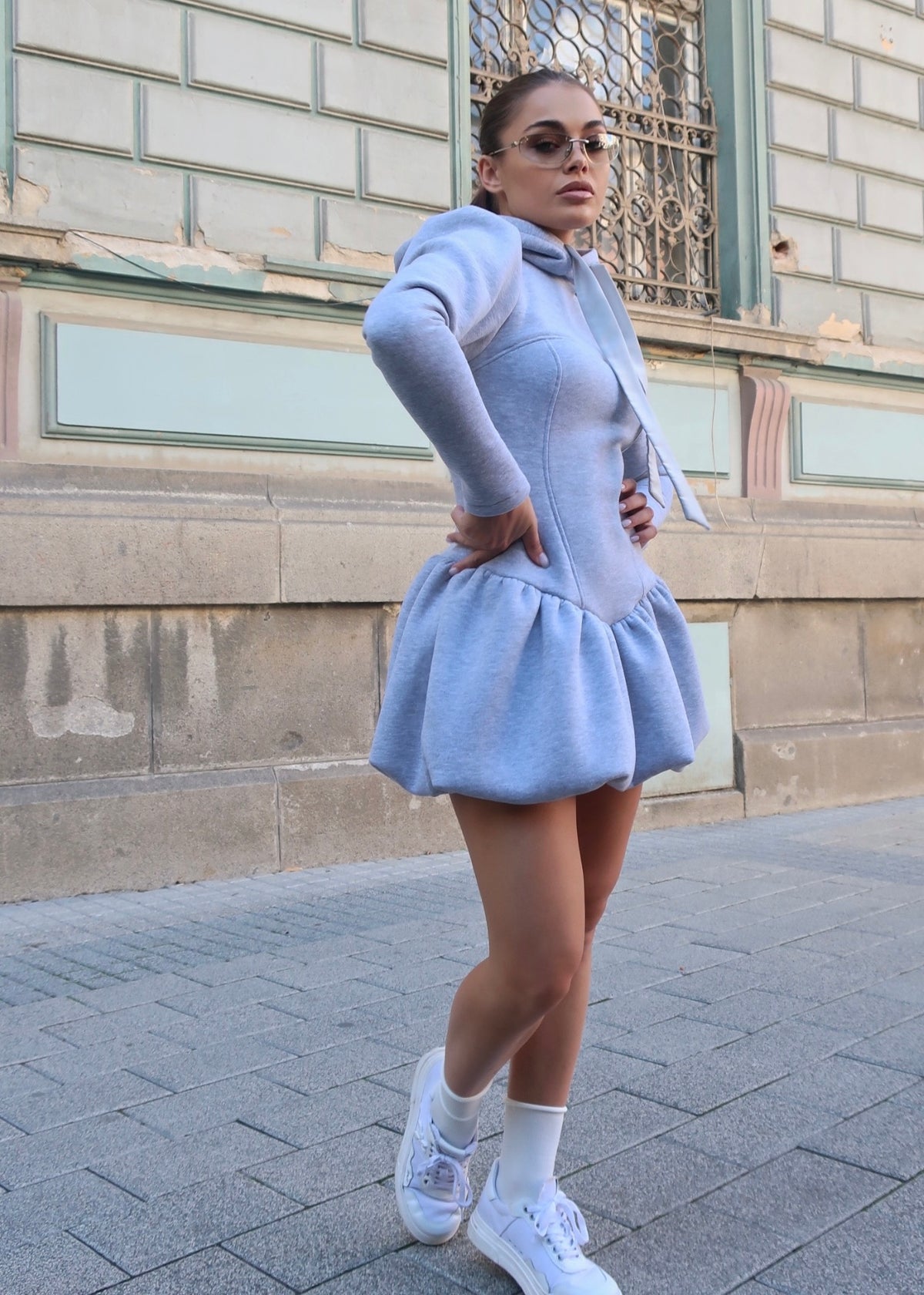 Рокля LOREN с корсетна линия