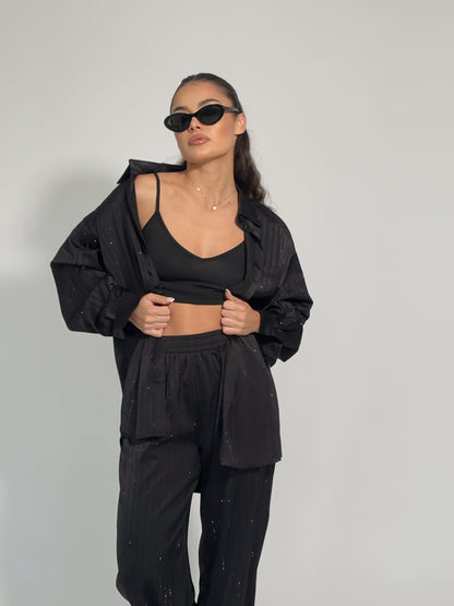 Сатенен комплект Riata с камъни