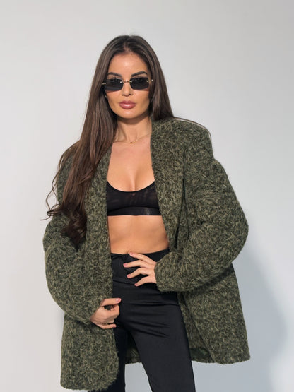 Блейзър Cocona от плътна материя