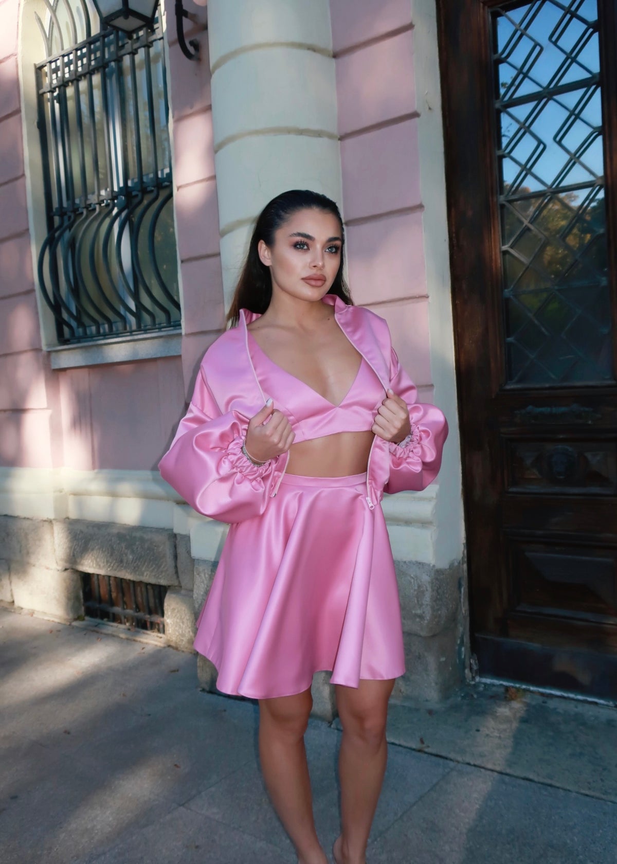 Сатенена пола ODETTE