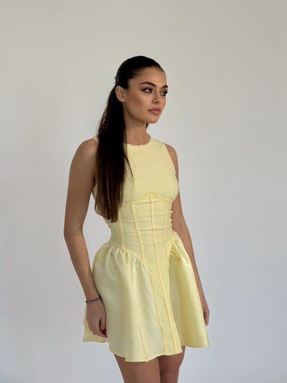 Рокля Lolla със сатен