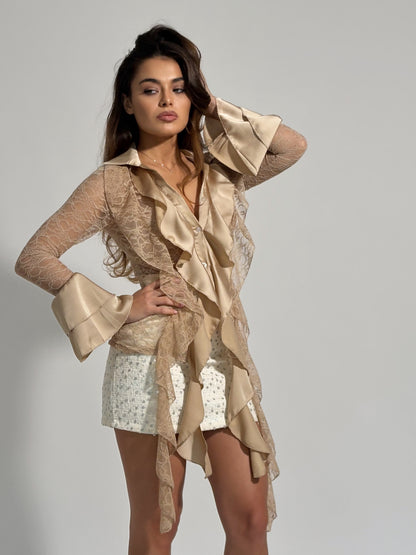 Дантелена риза Mirina