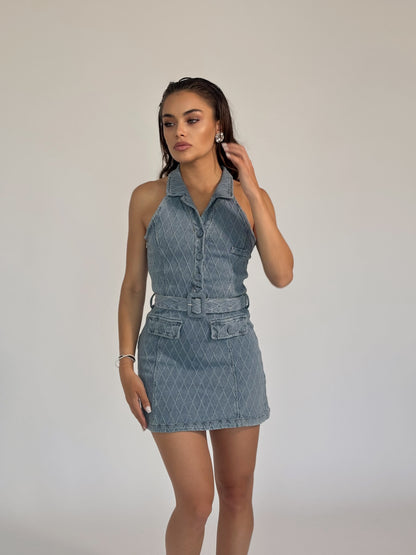 Rochie din denim Rona