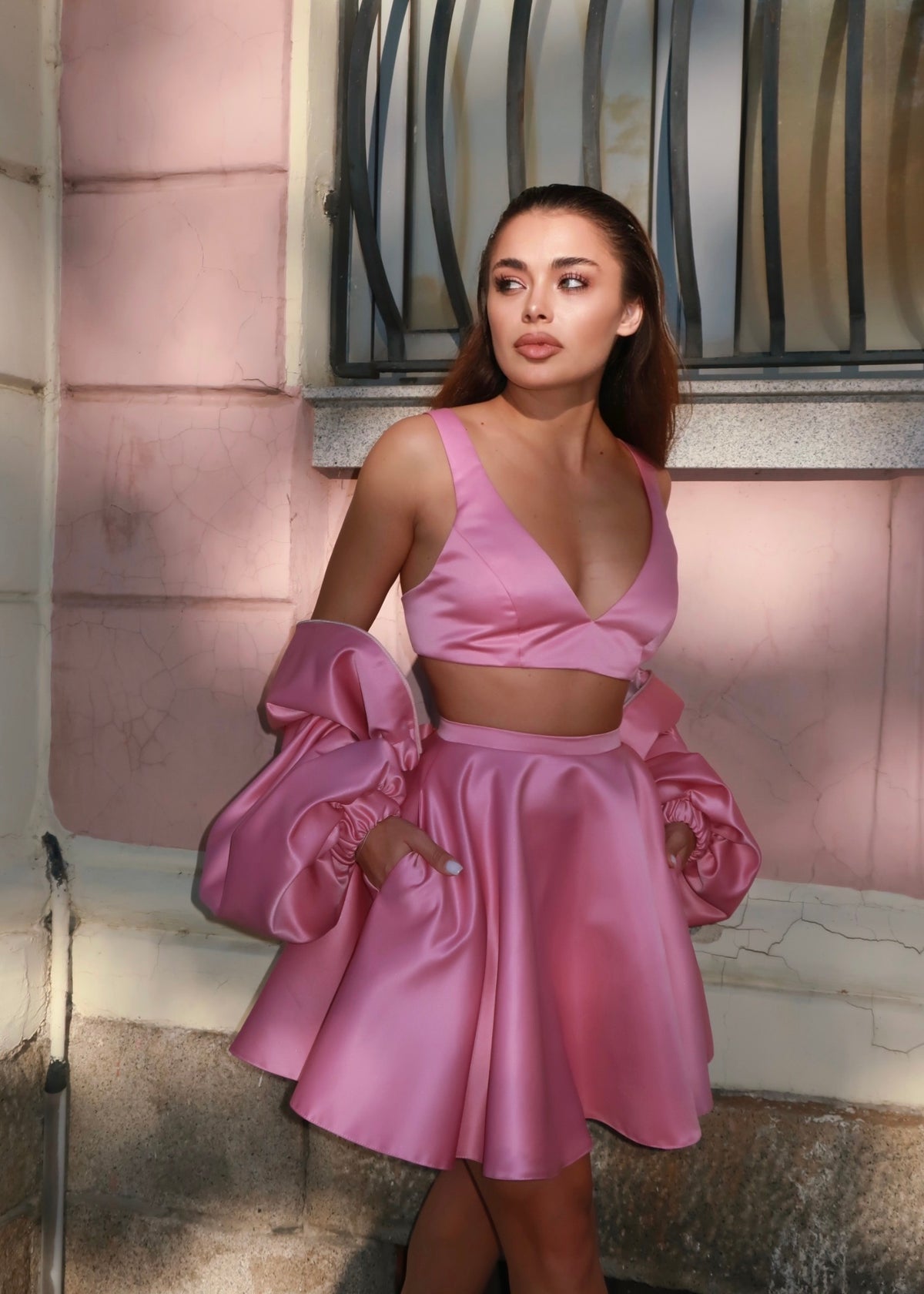 Сатенена пола ODETTE