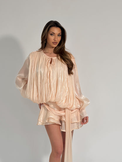 Сатенена рокля Jolie