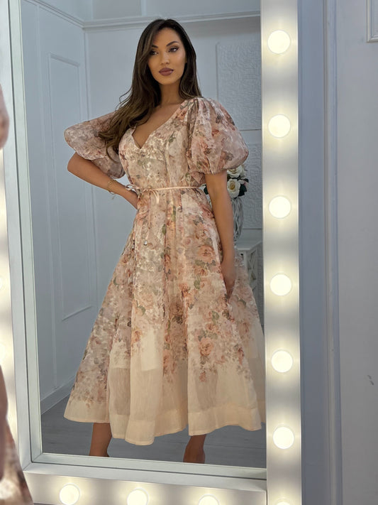 Estrella dress with belt