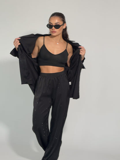 Сатенен комплект Riata с камъни