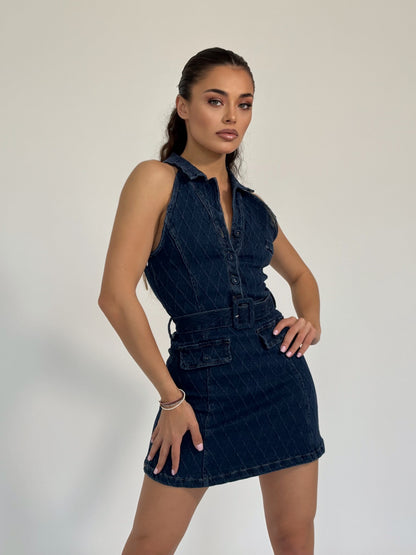 Rochie din denim Rona
