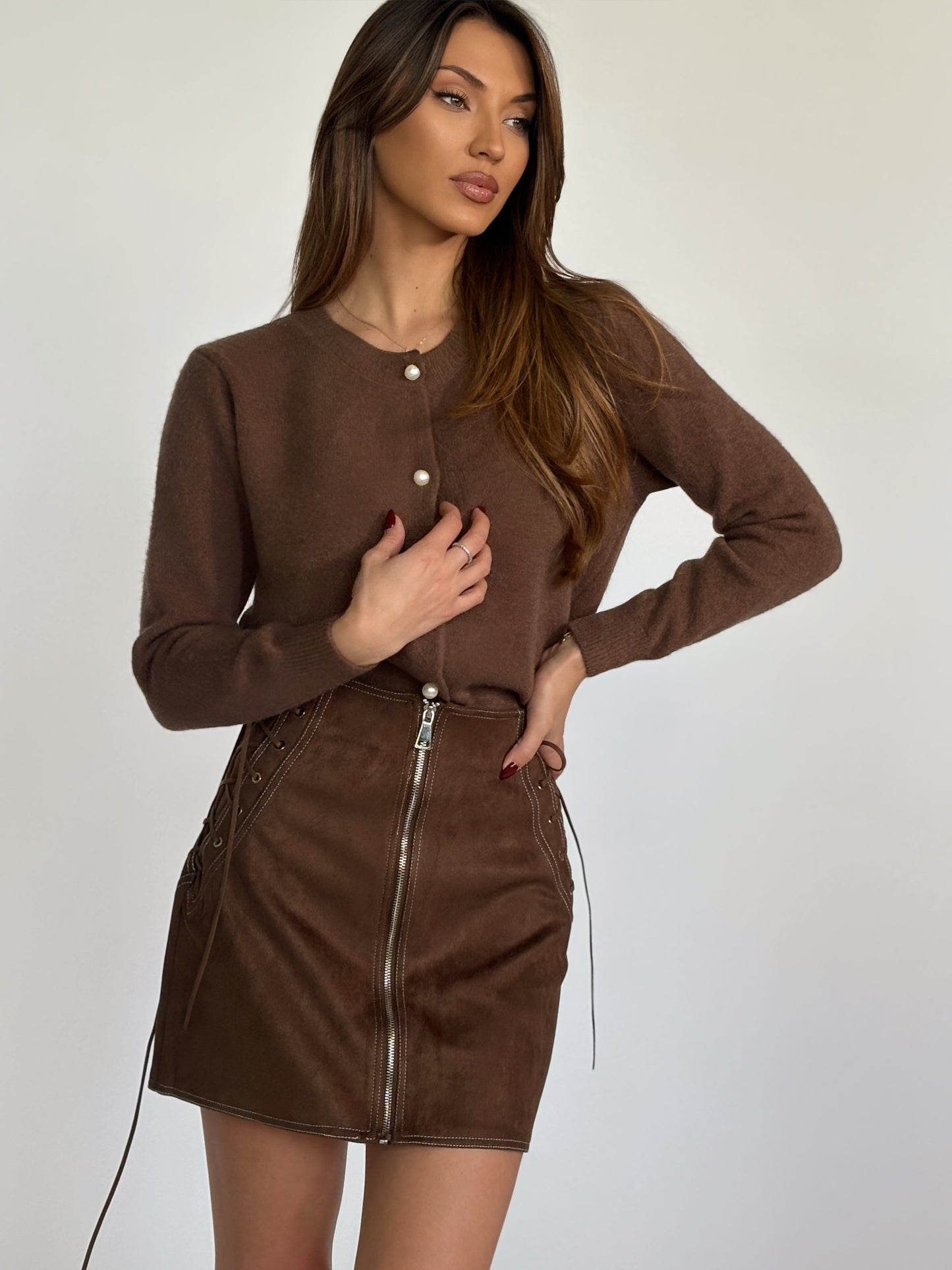 Жилетка Pepe с перлени копчета