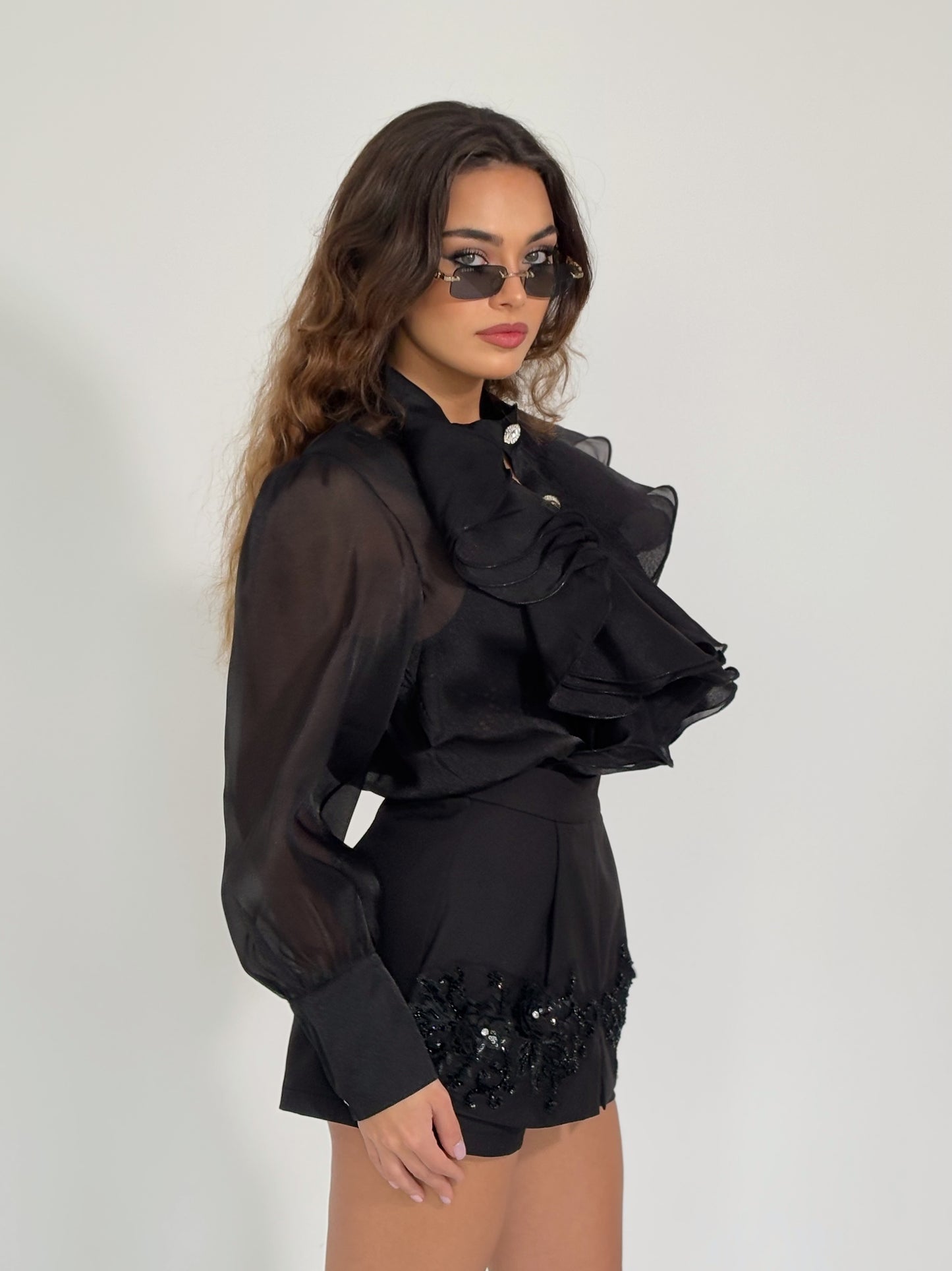 Пола-панталон Vanilla с цветя